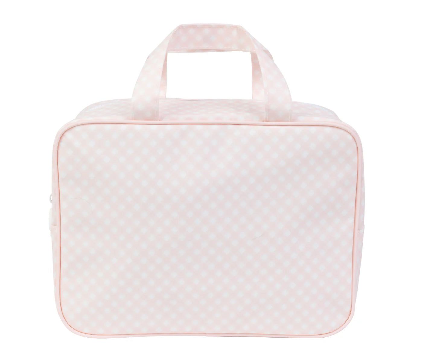 Apple Of My Isla Pink Gingham Take It Tote
