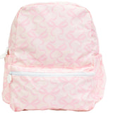 Apple Of My Isla Bows on Pink Large Backpack