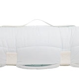 Apple of My Isla The Nap Mat- Light Blue Stripe