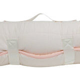 Apple of My Isla The Nap Mat- Pink Stripe