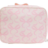 Apple Of My Isla Bows on Pink Lunchbox