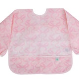 Apple of My Isla Bows on Pink Cover Everything Bib