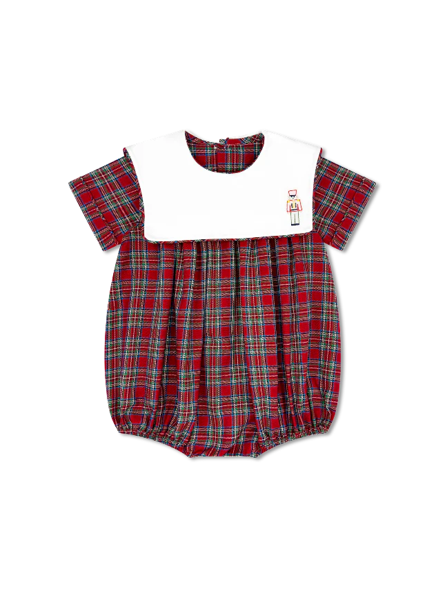 Lullaby Set Nutcracker Christian Bubble- Woodstock Plaid