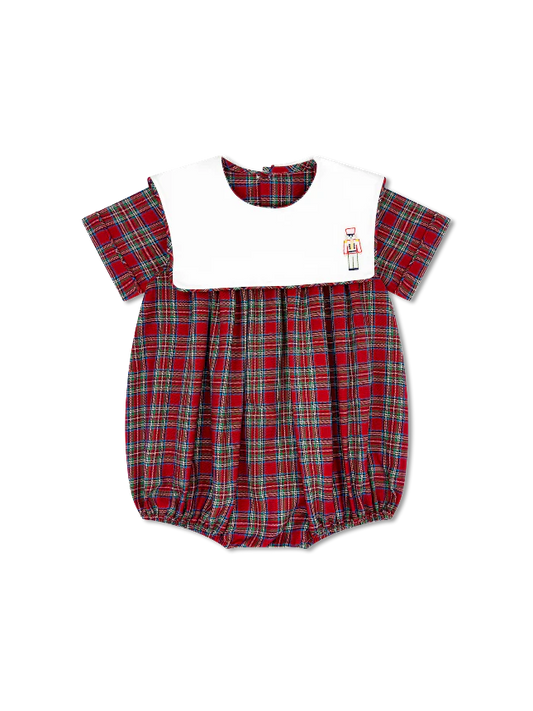 Lullaby Set Nutcracker Christian Bubble- Woodstock Plaid