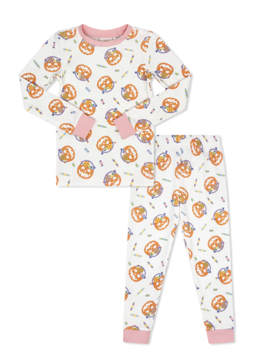 Lullaby Set Sweet Pea PJ Set- Pensacola Pink