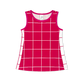 Set Athletics Nicole Tank- Power Pink Windowpane