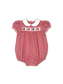 Ruth Ribbon Bubble- Ridgeland Red Minigingham