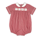 Noah Ribbon Bubble- Ridgeland Red Minigingham
