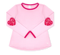 Set Athletics Kylie Long Sleeve Top - Cotton Candy Pink and Pinky Promise