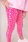 Abigail Highwaist Legging- Pinky Promise