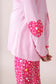 Kylie Long Sleeve Top - Cotton Candy Pink and Pinky Promise