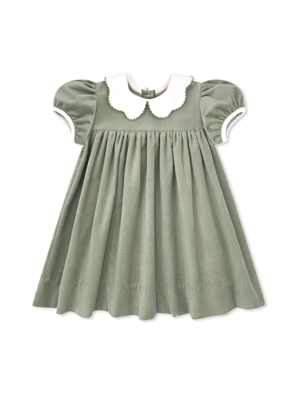 Lullaby Set Special Moments Dress - Leyland Green Velvet