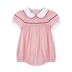 Lullaby Set Kendall Bubble- Classic Pink Mini Gingham