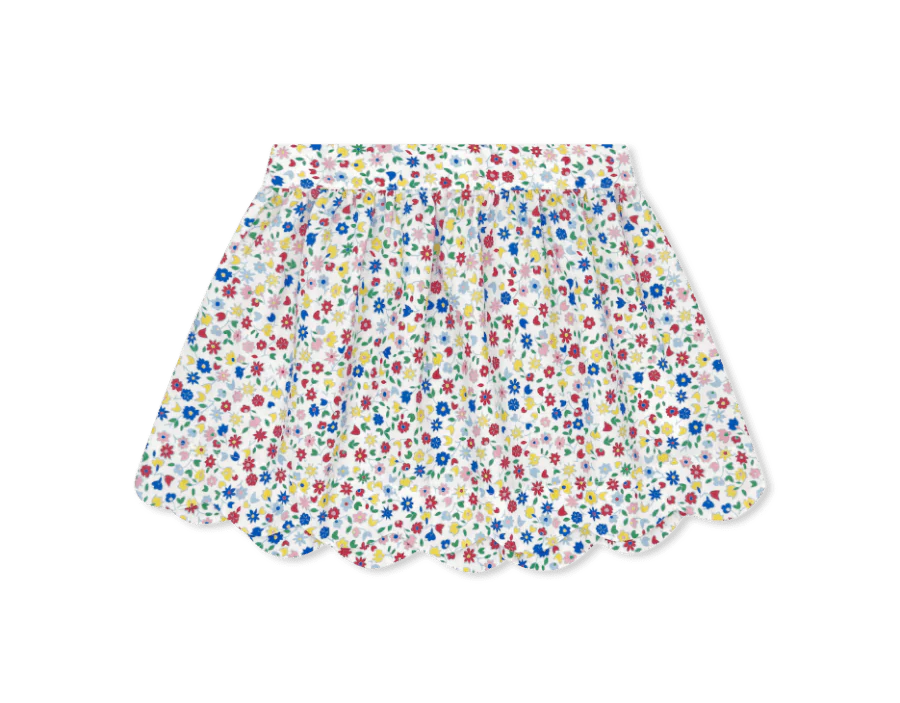 Susie Scallop Skirt- Homeroom Blooms