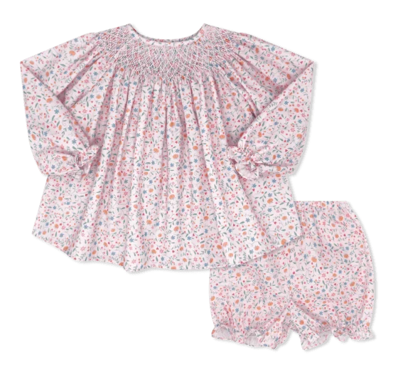 Lullaby Set Betsy Bloomer Set - Pumpkin Grove Floral