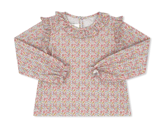 Lullaby Set Evelyn Blouse- Autumn Garden
