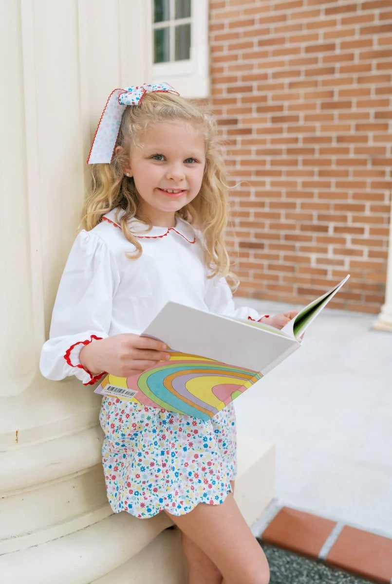 Susie Scallop Skirt- Homeroom Blooms