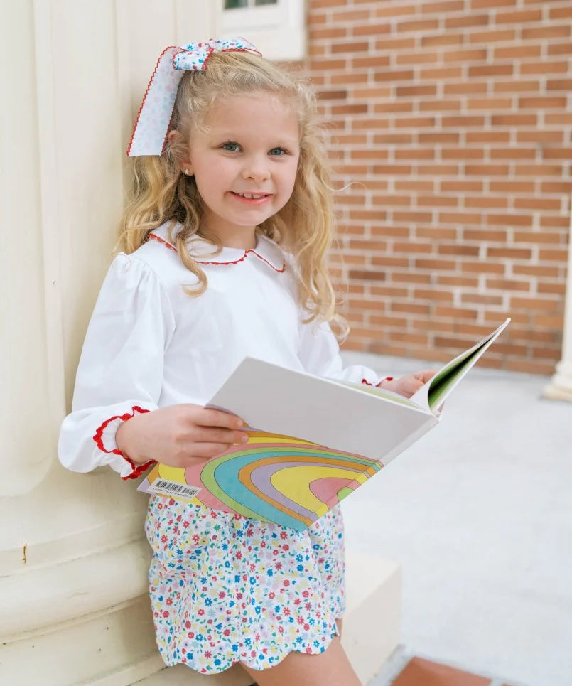 Susie Scallop Skirt- Homeroom Blooms