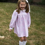 Lullaby Set Memory Making Dress- Pumpkin Grove Floral