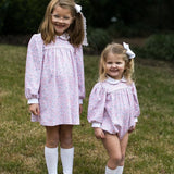 Lullaby Set Memory Making Dress- Pumpkin Grove Floral