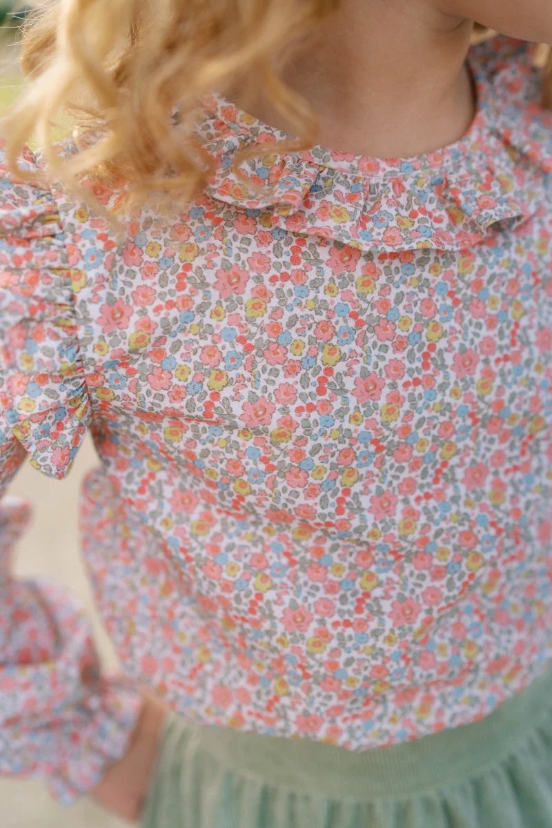 Lullaby Set Evelyn Blouse- Autumn Garden