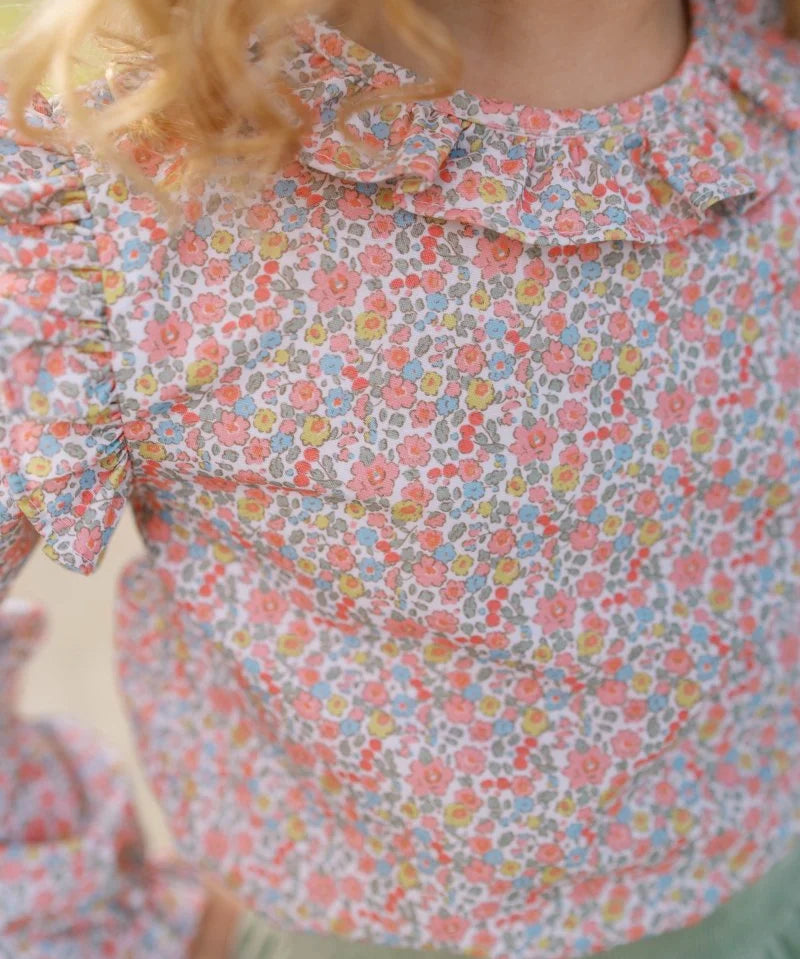 Lullaby Set Evelyn Blouse- Autumn Garden
