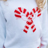 Lullaby Set Cozy Up Sweater- Candy Cane