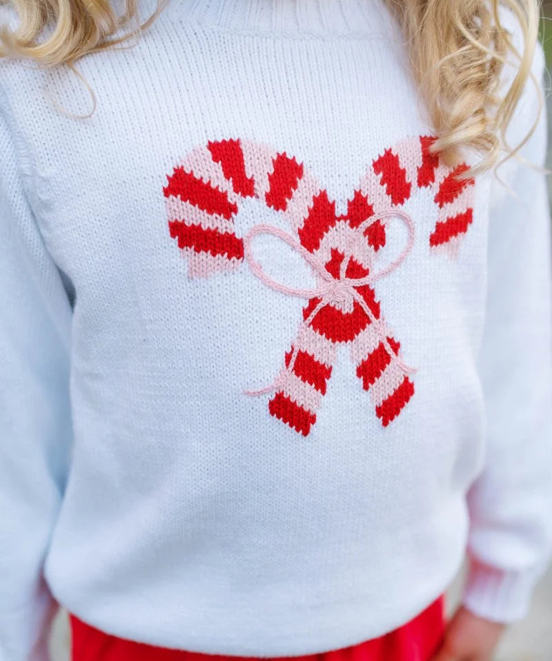 Lullaby Set Cozy Up Sweater- Candy Cane