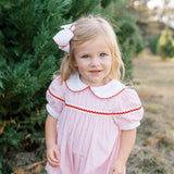 Lullaby Set Kendall Bubble- Classic Pink Mini Gingham