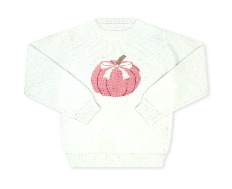 Lullaby Set Cozy Up Sweater- Pink Pumpkin