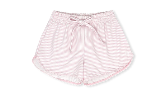 Set Athletics Emily Short- Cotton Candy Pink Ministripe