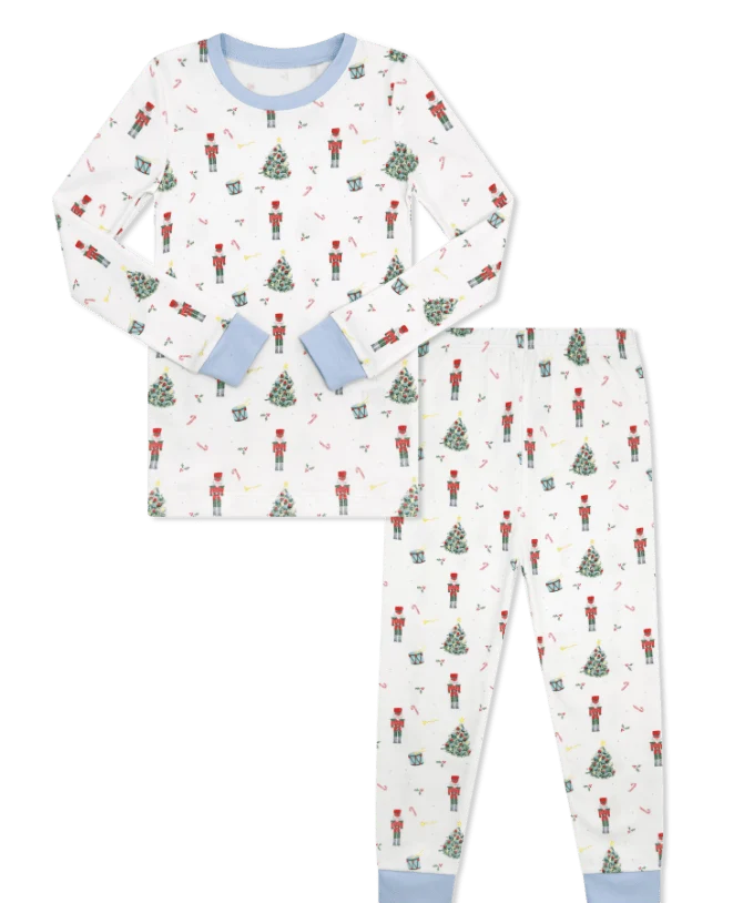 Lullaby Set Sweet Pea PJ Set - Enchanted Toy Box Palmer Blue