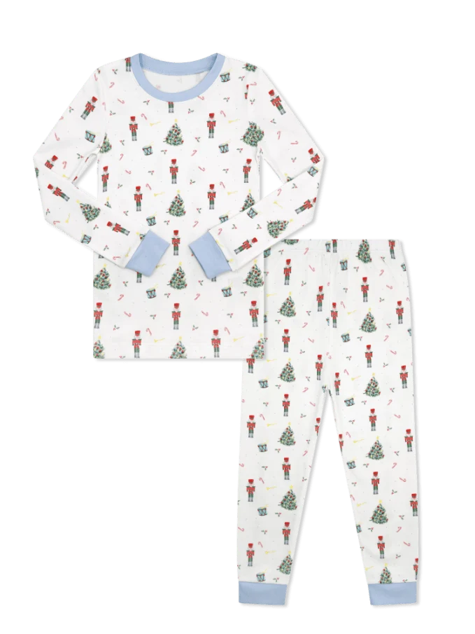 Lullaby Set Sweet Pea PJ Set - Enchanted Toy Box Palmer Blue