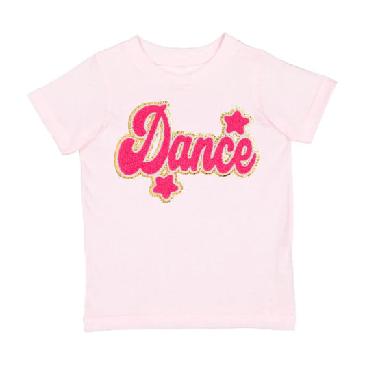 Sweet Wink Dance Script Patch T-Shirt- Ballet