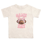 Sweet Wink Game Day Sequin Patch Short Sleeve T-Shirt - Ballet