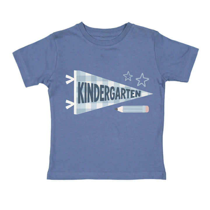 Sweet Wink Kindergarten Pennant Short Sleeve T-Shirt