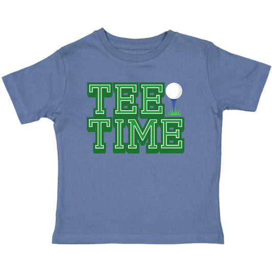 Sweet Wink Tee Time T-Shirt- Indigo
