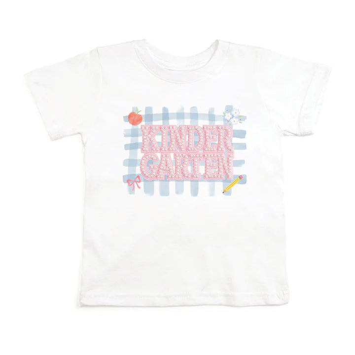 Sweet Wink Kindergarten Pearl Patch Short Sleeve T-Shirt