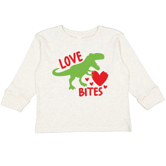 Love Bites Long Sleeve Shirt- Natural