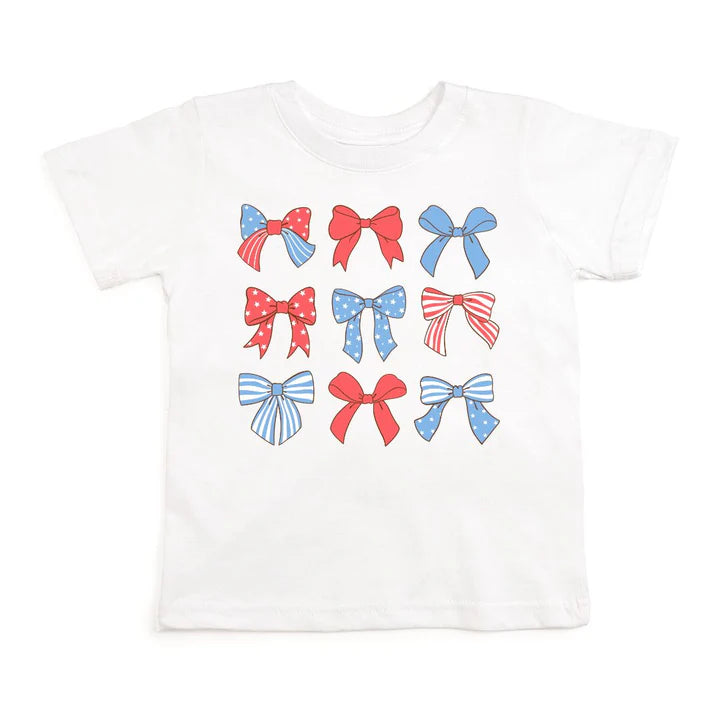 Sweet Wink Patriotic Cutie Short Sleeve T-Shirt- White