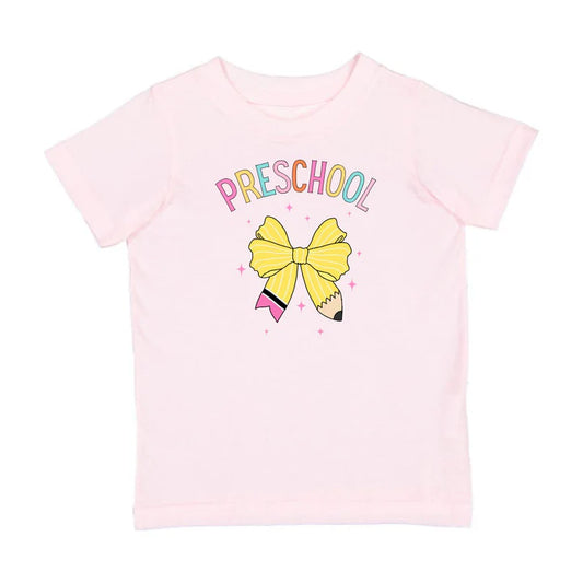 Sweet Wink Preschool Pencil Bow Short Sleeve T-Shirt - Ballet