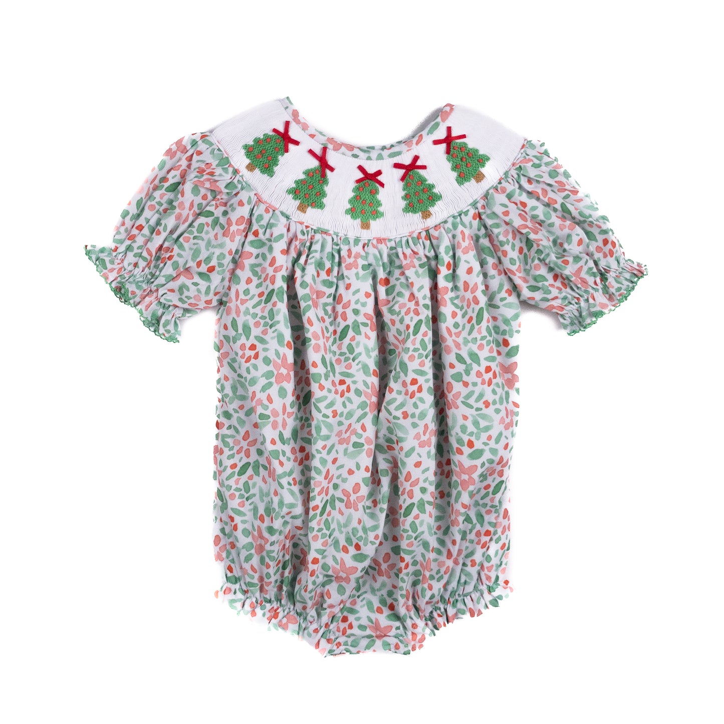 Christmas Tree Floral Bubble