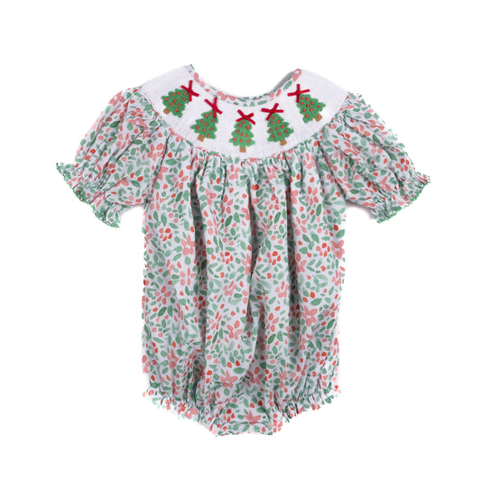 Christmas Tree Floral Bubble