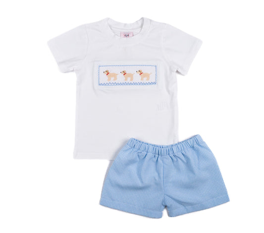 Who Let The Dogs Out Wyatt Short Set