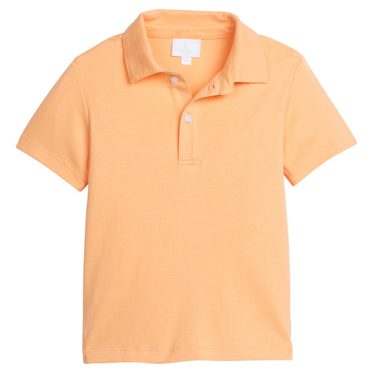 Little English Short Sleeve Polo - Melon