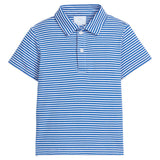 Short Sleeve Polo - Royal Stripe
