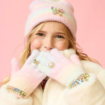 Super Smalls Pastel Rainbow Gloves