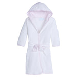 Little English Signature Stripe Robe - Light Pink