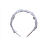 Swan Satin Headband- Pink