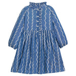 BISBY Amelia Dress- Chamonix Chambray Embroidery